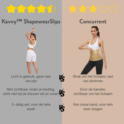 Kavvy™ ShapewearSlips - 3 delige set